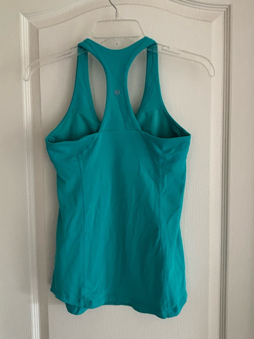 lululemon sz 6 turquoise racerback tank vintage y2k retro athletic wear